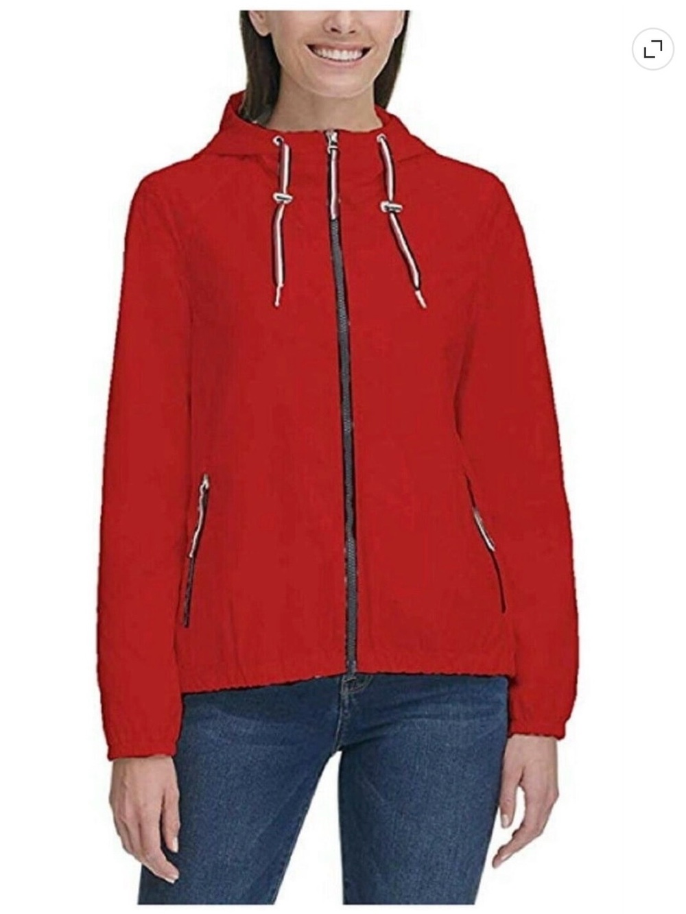 Tommy Hilfiger Red rain jacket Women's